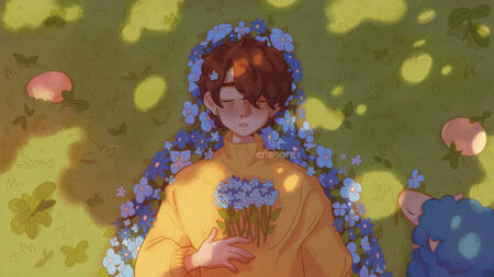 art by erisharei on twt
